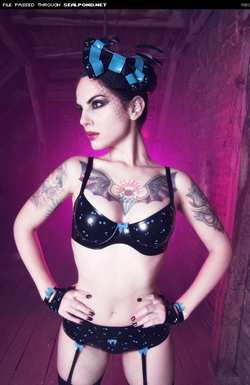 Image #9416 (fetish): latex, tattoo
