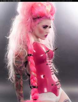 Image #33523 (fetish): latex, pink