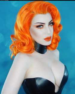 Image #161272 (fetish): latex, redhead