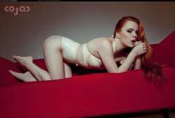 Image #113478 (fetish): latex, redhead