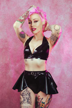 Image #189797 (fetish): latex, pink