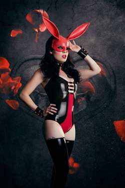 Image #224963 (fetish): bunny, latex, mask