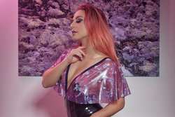 Image #251843 (fetish): latex, redhead