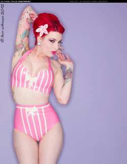 Image #34964 (fetish): latex, redhead