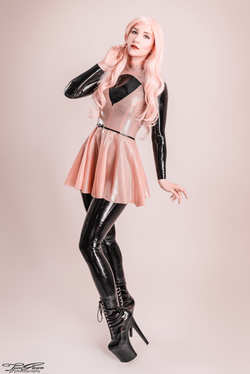 Image #206287 (fetish): latex, pink