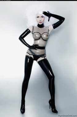 Image #129605 (fetish): high gloss dolls, latex, monique charriere