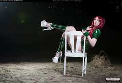Image #118106 (fetish): latex, redhead