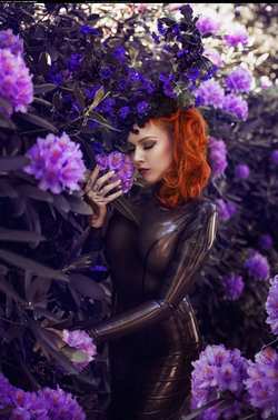 Image #149241 (fetish): latex, psylocke, redhead