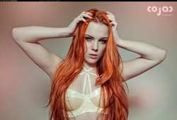 Image #112623 (fetish): latex, redhead