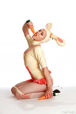 Image #254227 (fetish): bunny, latex, mosh