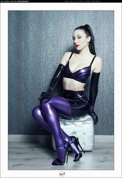 Image #60269 (fetish): kay morgan, latex