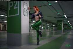 Image #170235 (fetish): latex, redhead