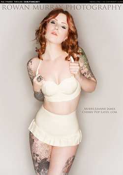 Image #61670 (fetish): latex, redhead