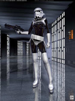 Image #3768 (fetish): latex, star wars, storm trooper