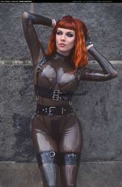 Image #175440 (fetish): latex, psylocke, redhead