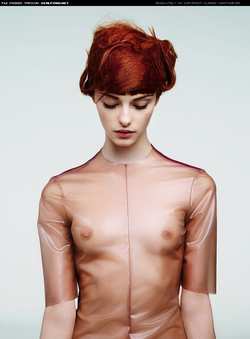 Image #91792 (fetish): latex, redhead