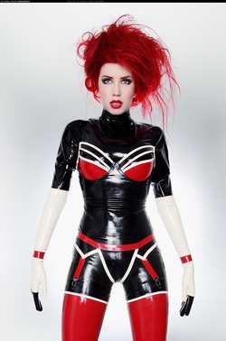 Image #42346 (fetish): dena massque, latex