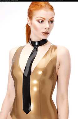 Image #145726 (fetish): latex, redhead