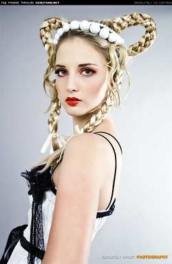 Image #7324 (grlz): blonde, makeup