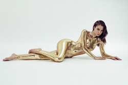 Image #281321 (titties): bodypaint, nude, rebecca bagnol, tits