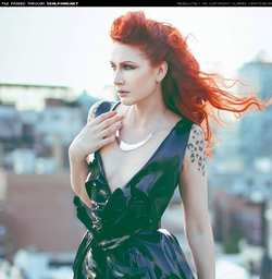 Image #118185 (fetish): latex, redhead