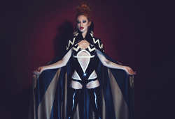 Image #275982 (fetish): latex, redhead