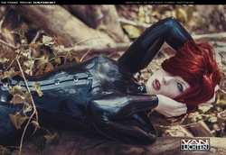 Image #158224 (fetish): latex, redhead