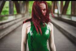 Image #119677 (fetish): latex, redhead