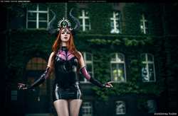 Image #162477 (fetish): latex, redhead