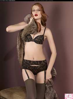 Image #18313 (grlz): lingerie, redhead