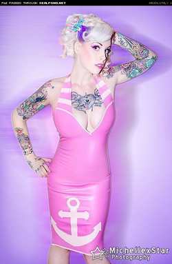 Image #8570 (fetish): latex, tattoo