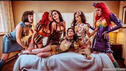 Image #67208 (fetish): bianca, jade vixen, latex, psylocke