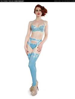 Image #77020 (fetish): latex, redhead