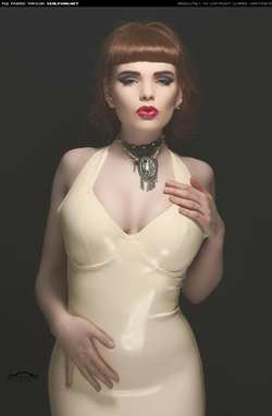 Image #63727 (fetish): latex, redhead