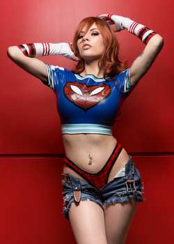 Image #276780 (fetish): latex, redhead